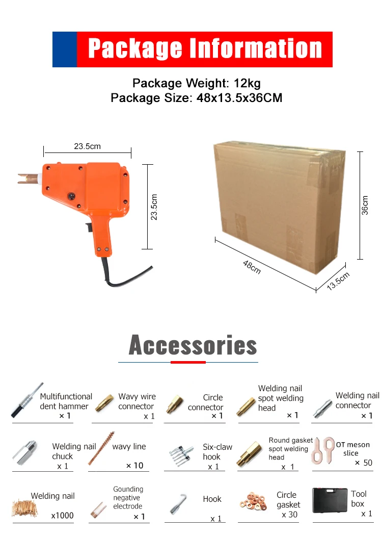 FUNISI Car Dent Puller - Efficient Automotive Dent Repair