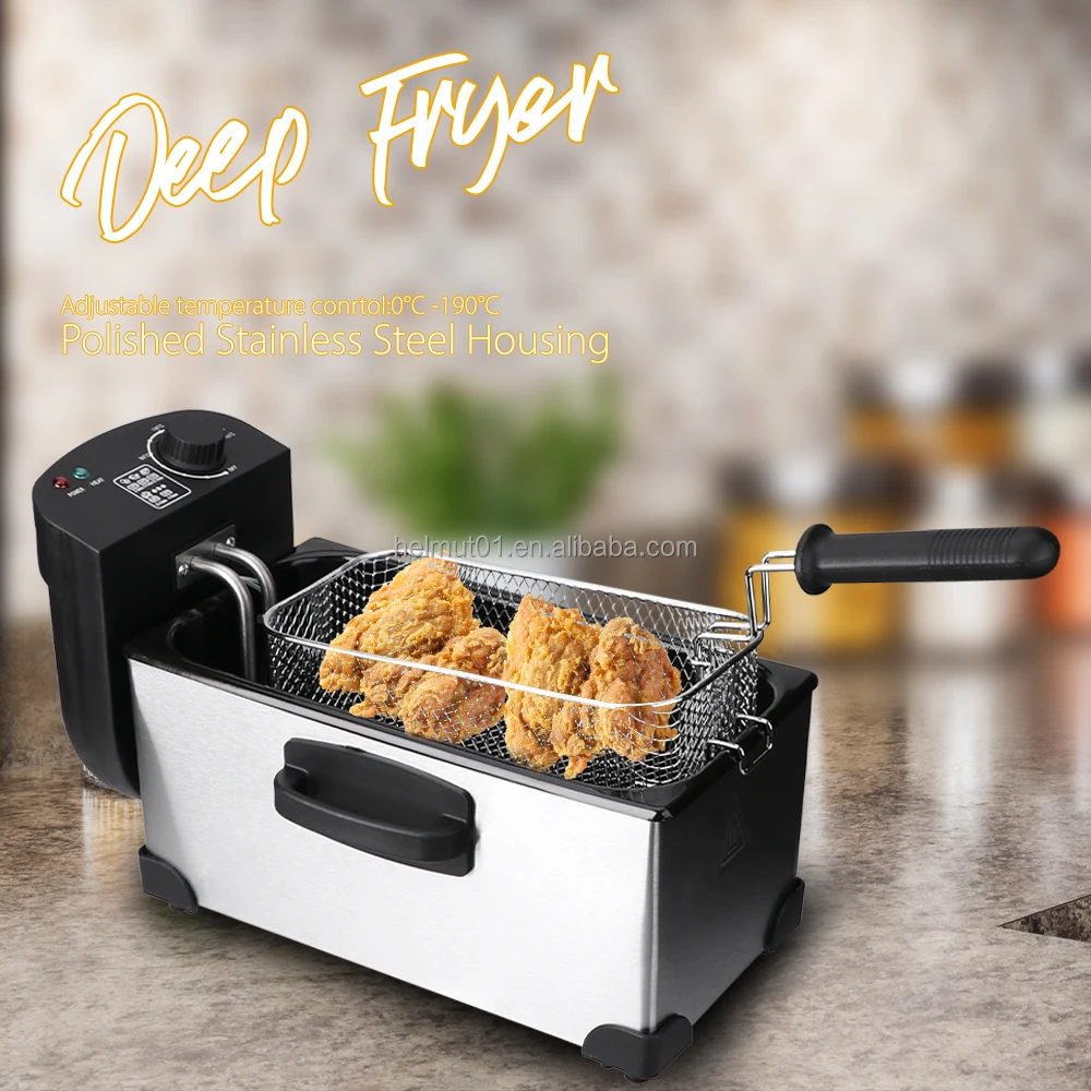 Mini Electric Fryer Multifunction Home Electric Deep Fryers Commercial Kitchen Chicken French Fries RAF Brand Deep Fryer