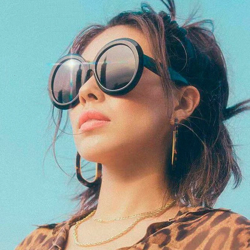 Cool Nirvana Kurt Cobain Stile Clout Occhiali Da Sole, Bianco | IT - Foto 3