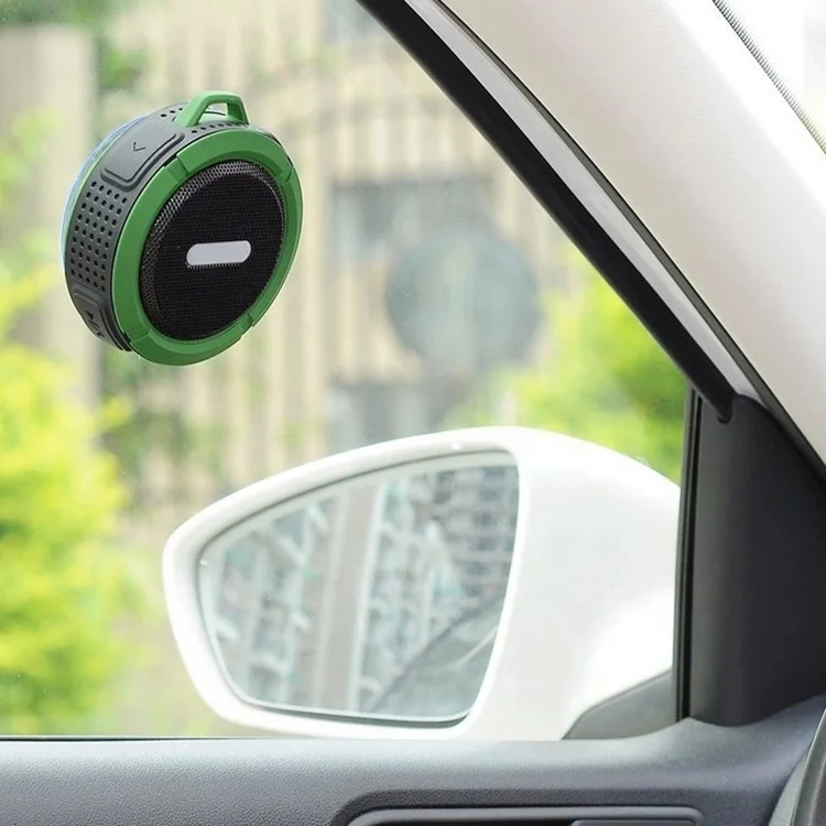 2020 рекламный наружный IPX4 водонепроницаемый беспроводной bluetooth-динамик C6 с TF-картой, Bluetooth-динамик с индивидуальным логотипом