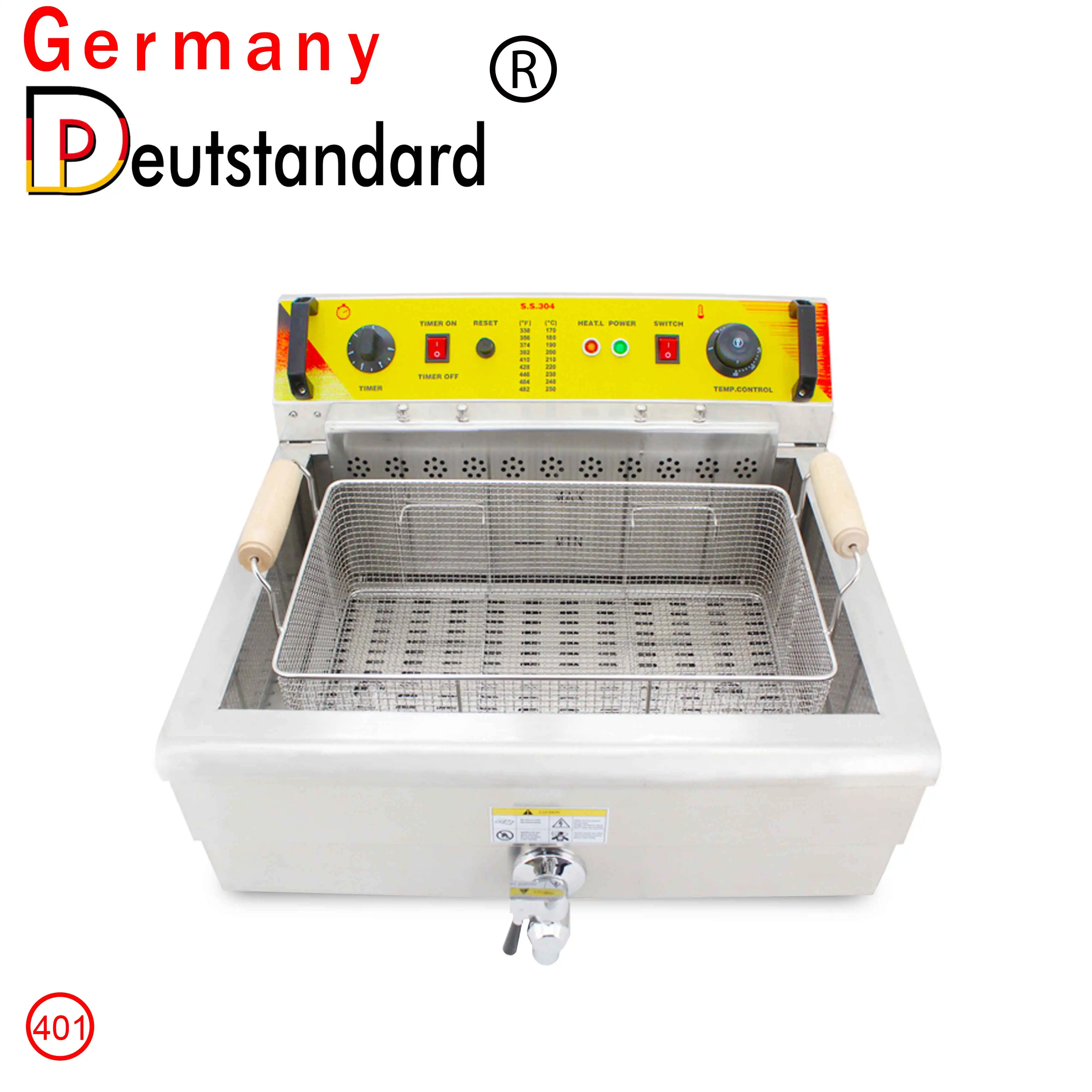 Commercial Electric Deep Fryer Factory Professional Fryer Churros Chicken Fryer for Sale