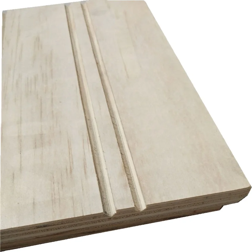 Consmos Tongue And Groove Plywood Roof Panel/slot Pine Plywood/grooved