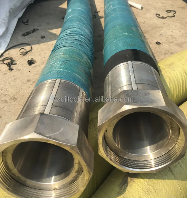 API Spec 7K oilfield high pressure steel wire spiraled rotary drilling hose