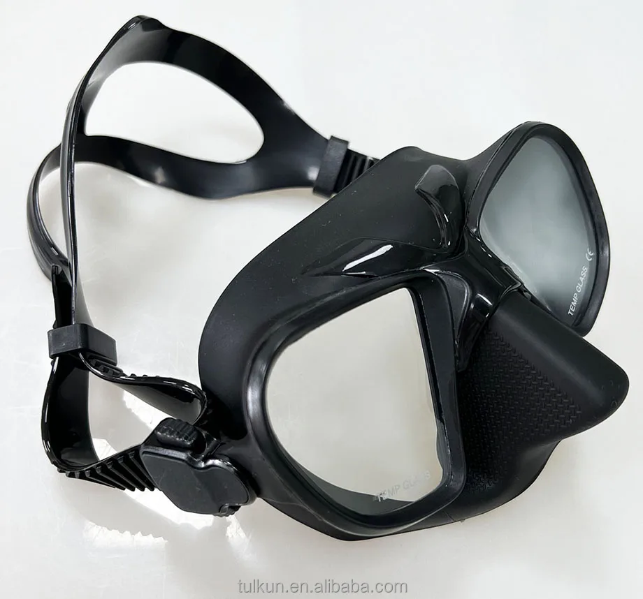 Custom Italian Design Low Volume Free Diving Mask And Snorkel Set Dive