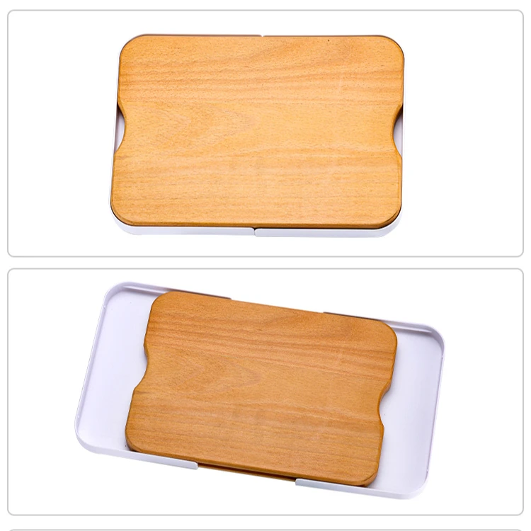 New Home Kitchen Chop Cut Board Convenient Innovation Wood Cutting Board With Plastic Tray Cutting Board Buy Wooden Cutting Board Chop Cut Board Cutting Board Wood Cutting Board With Handle Chopping Board