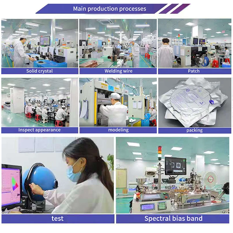 Customizable Good Quality Ultraviolet UVA UVB UVC 365nm 385nm 395nm Uv Led 405nm Purple Luminous UV Led Chip for 3D Printer