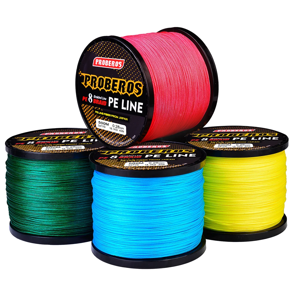 PROBEROS Braided Fishing Line Super Strong