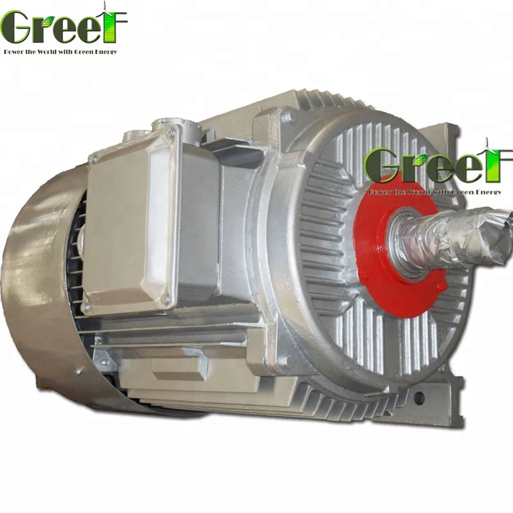 Générateur à aimant permanent triphasé sans engrenage 10 kW