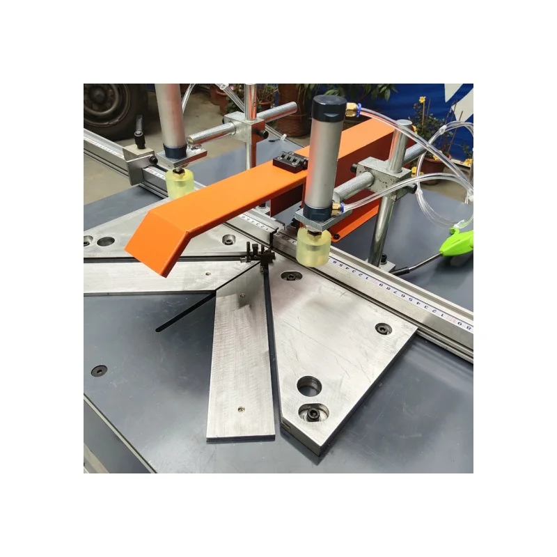 Single - Head Aluminium Profile Angle Cutting Notching Machine Used in Aluminum Profiles
