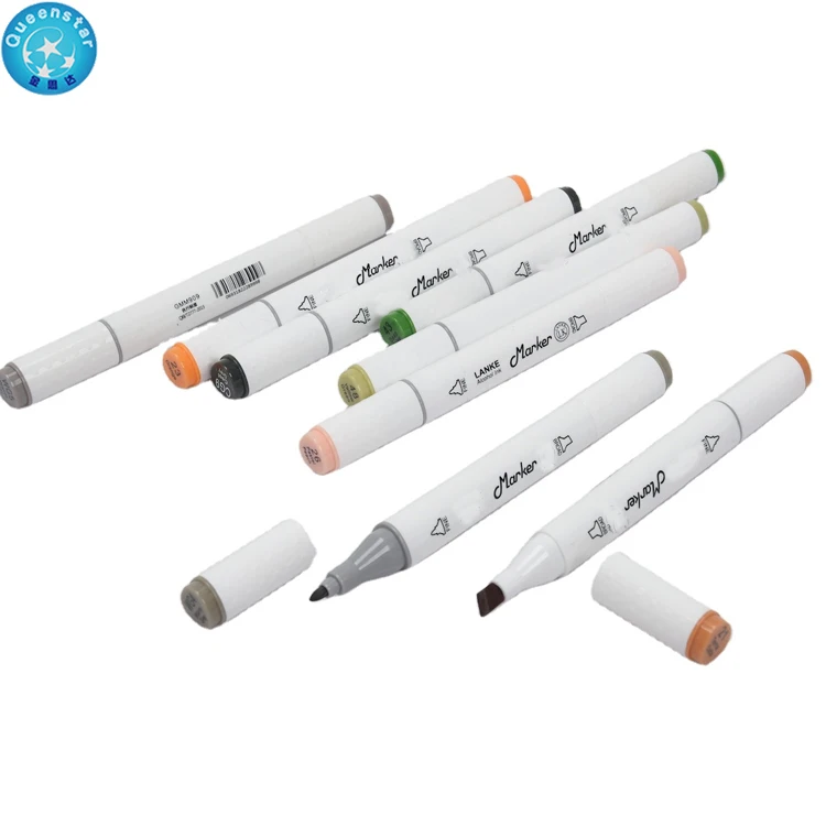 36 Colors Alcohol Based Student Drawing Art Marker Pen Set
