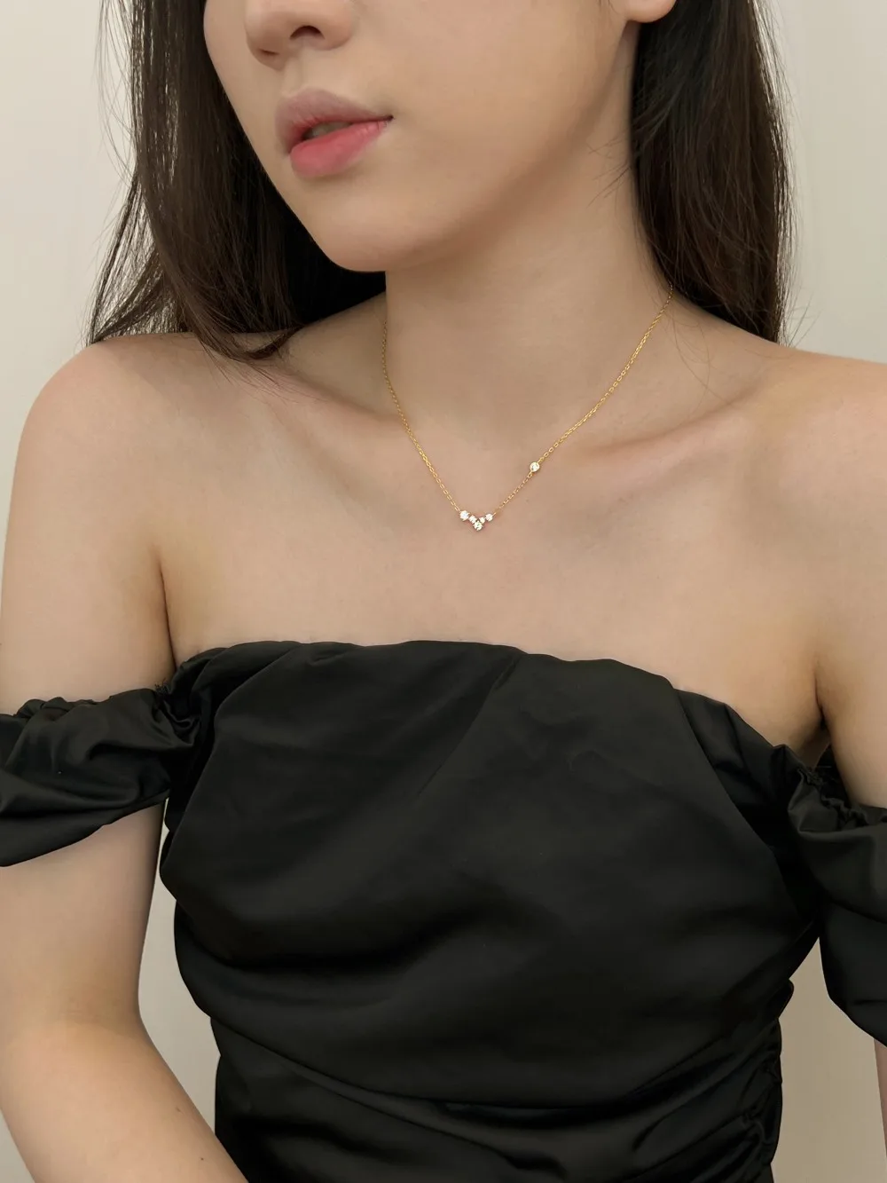 KAKODIY sales customized zircon zirconia 18K gold plated necklace high quality 925 Sterling Silver women's star necklace detail 3