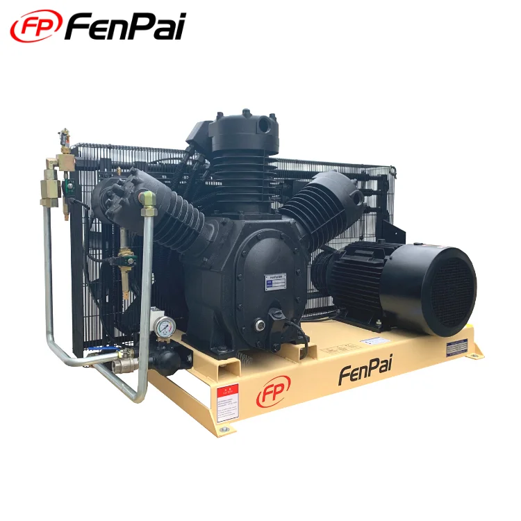 30bar Piston air Compressor Reciprocating Compressor for PET Bottle Blowing