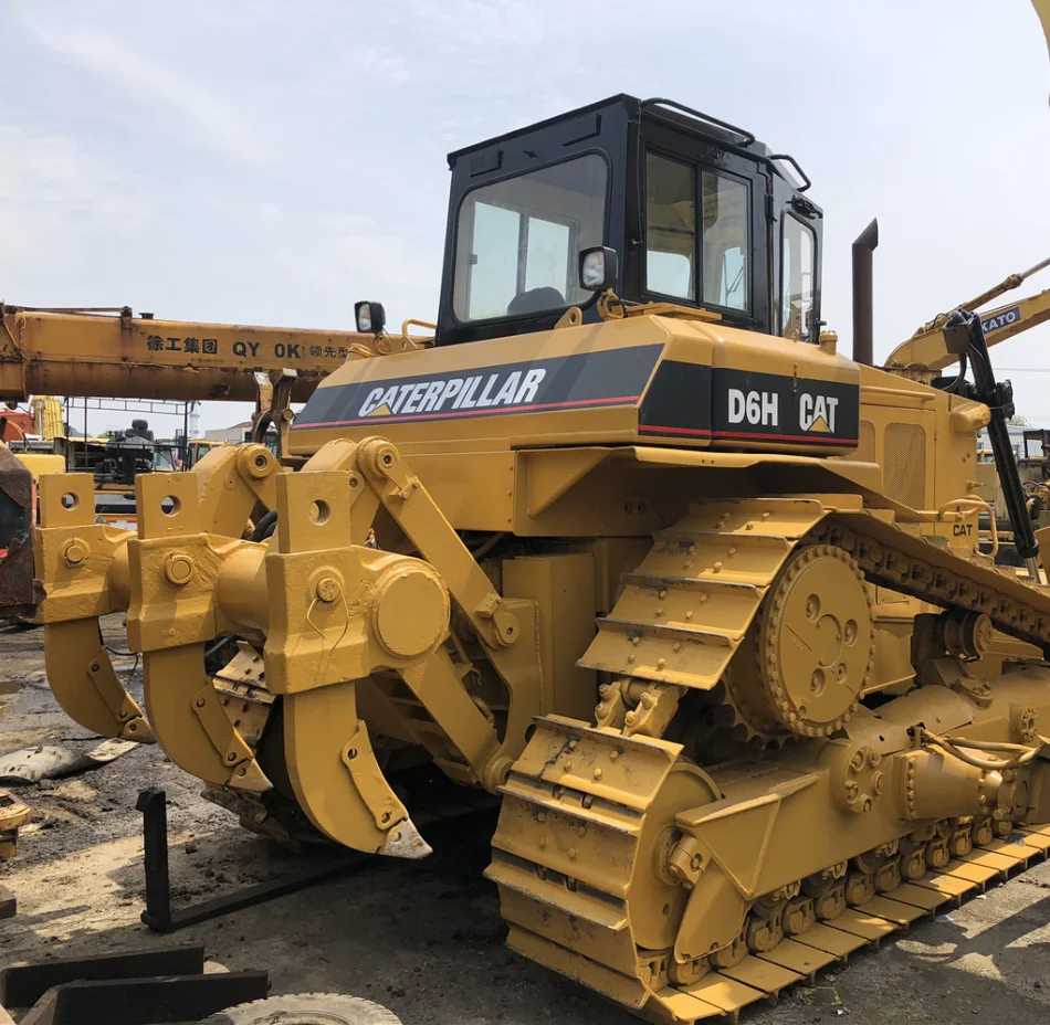 Used Original Cat D6g With Ripper Bulldozer Crawler Bulldozer High ...