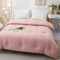 Заводской поставщик Роскошные goose/гусиным пухом пуховое одеяло вставка стеганное на утином пуху 5-звездочный отель queen king