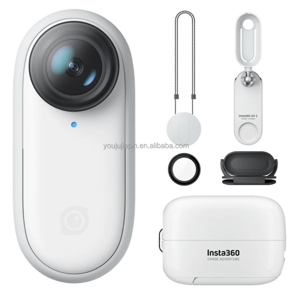 In Stock Insta360 GO 2 Action Camera 4FlowState Stabilization 4m Waterproof Sport Camera Insta 360 Go2 Cam 4k
