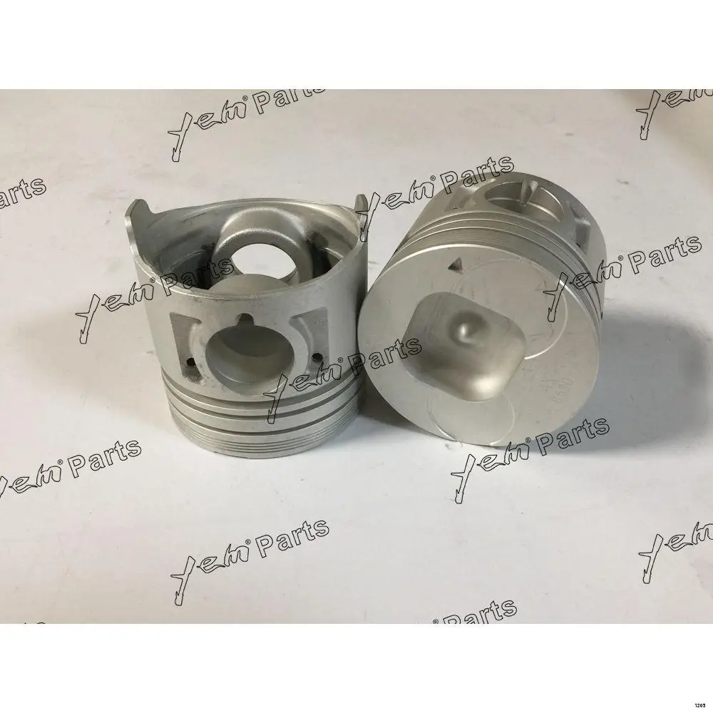 Engine Piston Kit With Pin CIR-CLIP For Isuzu 4JC1 Original Excavator Part