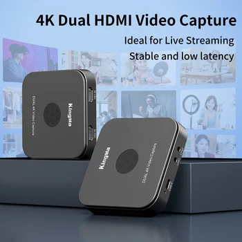 4k 60Hz hd Mi Video Capture Card Unique Design HDR Color Uncompressed RGB Live Gaming/streaming USB 3.0 Dual hd Mi Video Capture detail image