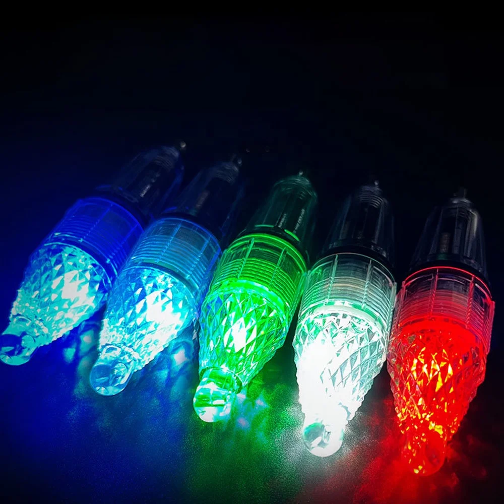 MiOYOOW 5 Pezzi Luce per Esca da Pesca, Luci per Esche a LED per