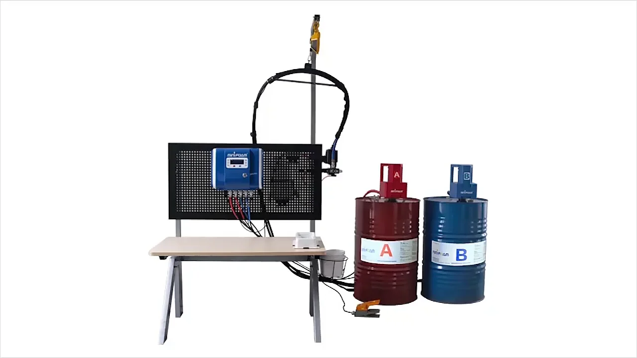 Mini Foam Portable Injection Expanding Foam Packaging Machine For Auto Parts Buy Expanding