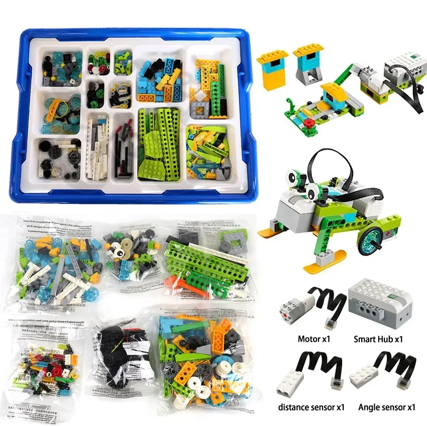 280PCS WEDO Core Set Building Blocks Programmable Robot 45300