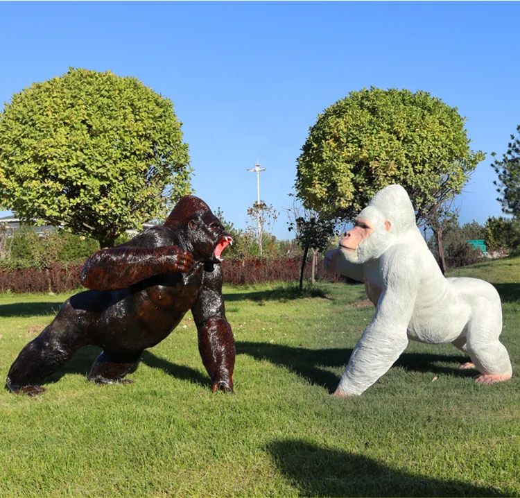 Life Size Gorilla Statue For Sale Gorilla Garden Statue In Fiberglass