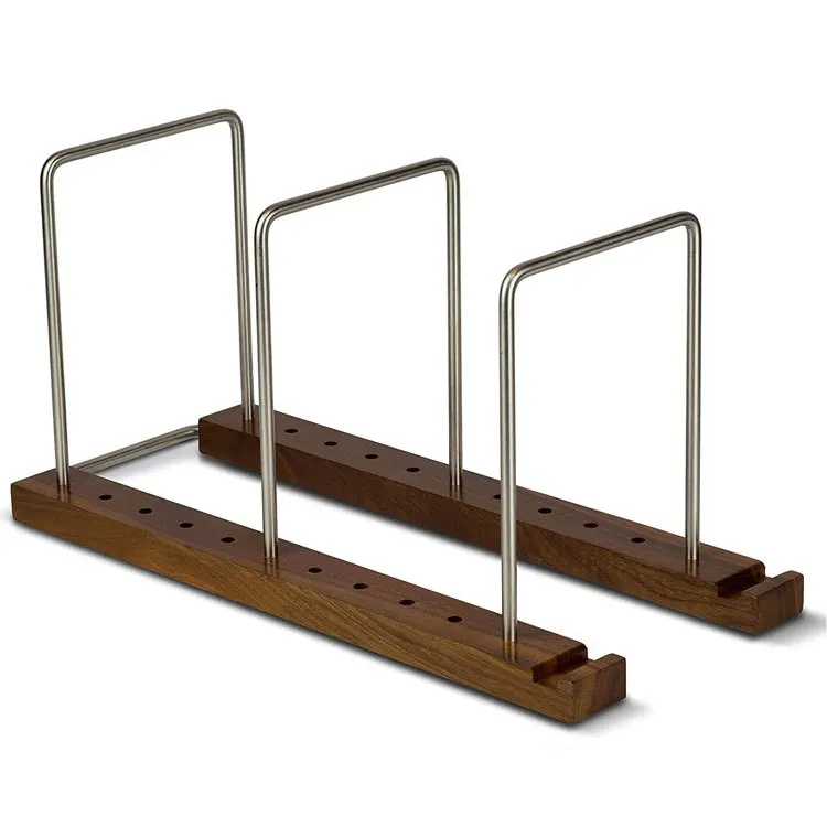Multi Function Wood File Folder Vinyl Record Rack,audio Big cd case Rack Stand,floating Iron Divider Wholesale Wood CD Rack