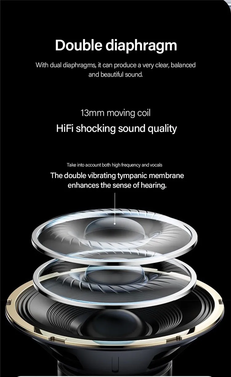 2022 New 100% Original Wireless HiFi Music Earphone With Mic Headphones Sports Waterproof Headset Earbuds Lenovo LP5