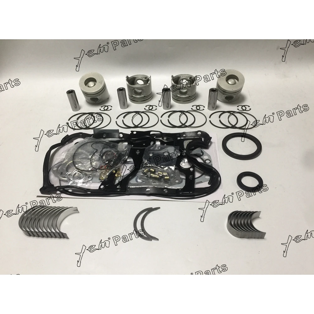 4JH1 Engine Piston Kit With Piston Pin for Isuzu Engine Parts