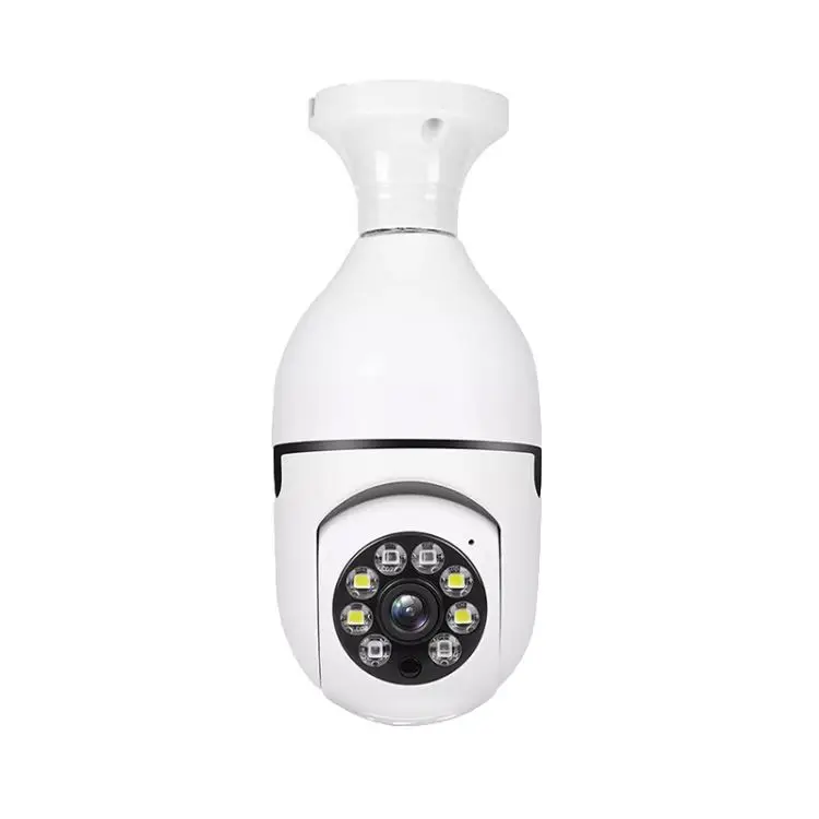 Wifi Panorama Camera Horizontal View 360 Degree CCTV Bulb Camera