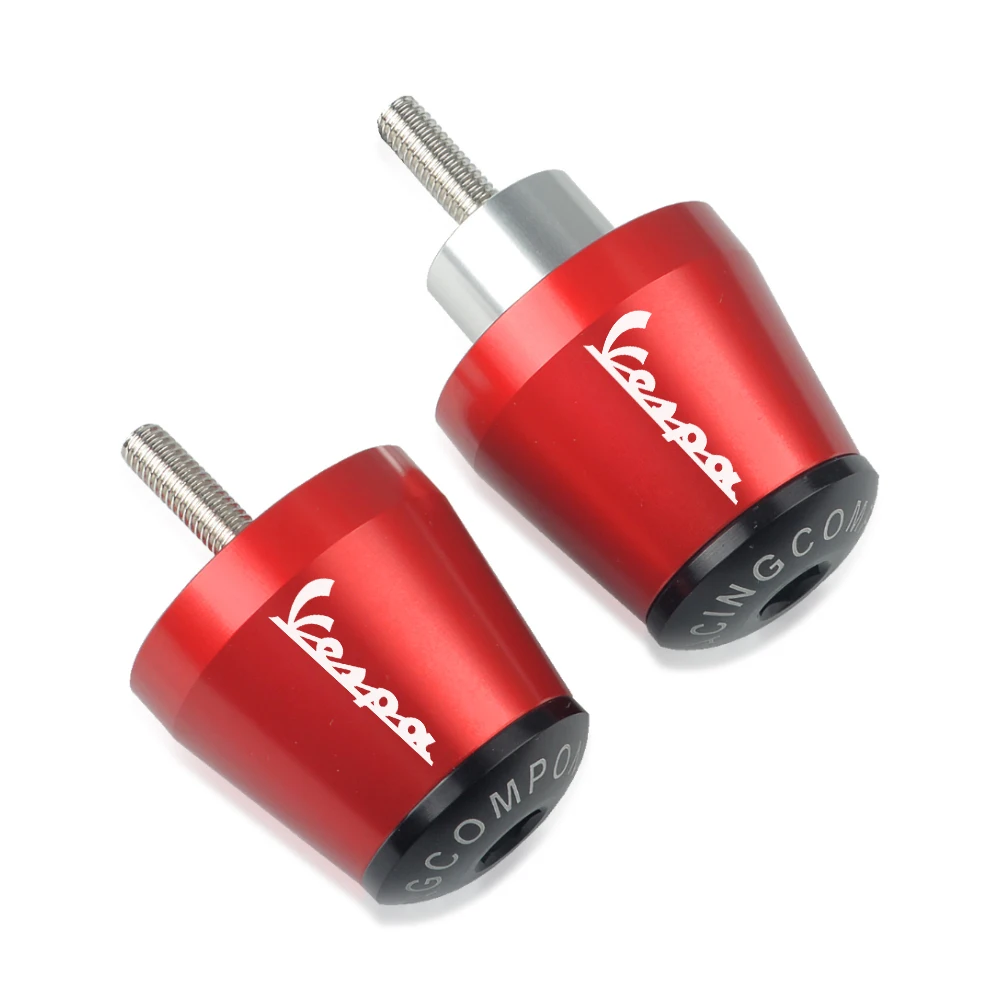 Аксессуары для мотоциклов с ЧПУ ручки ручка шапочка для волос концевые пробки для Vespa LT LX GT GTS GTV 60 125 150 200 250 300 300ie