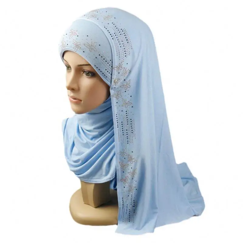 YiYang TT-58 Gold Hijab Scarf, 95% Cotton and