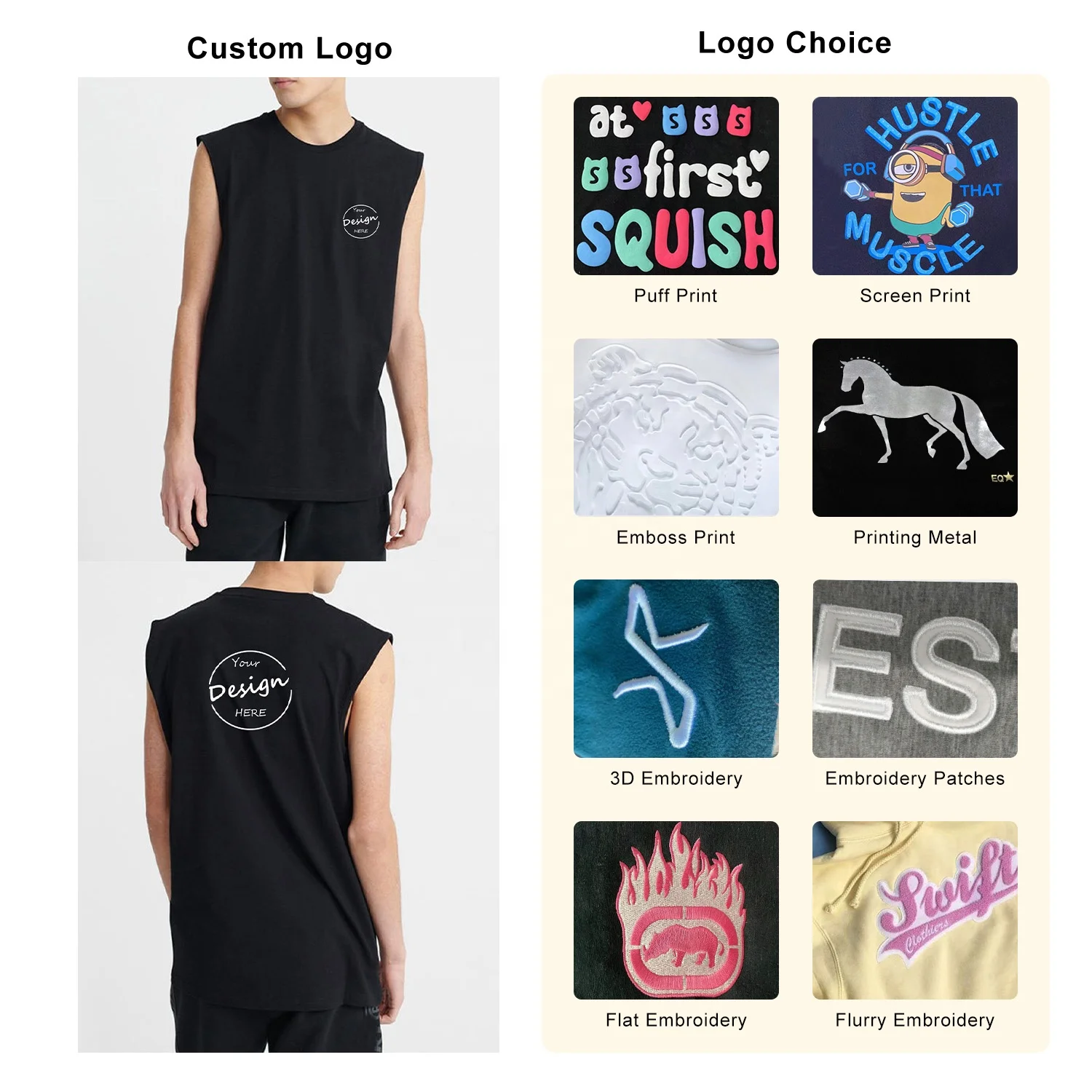 Wholesale High Quality Men’s Quick Dry Gym Sleeveless T-Shirts Solid Vest Spandex / Cotton Tank Tops Summer Singlet Men