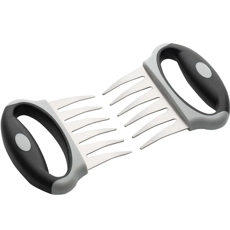 Customized 304 Stainless Steel Durable Meat Splitter BBQ Fork OEM ODM Long Chef Hand Guard Bear Claw Fork Eco-Friendly Outdoor details