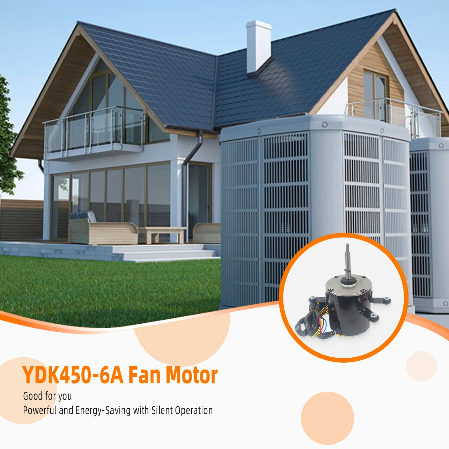 Ydk450-6a Electric Air Conditioner, AC220-240V, 50Hz, 450W - detail 28