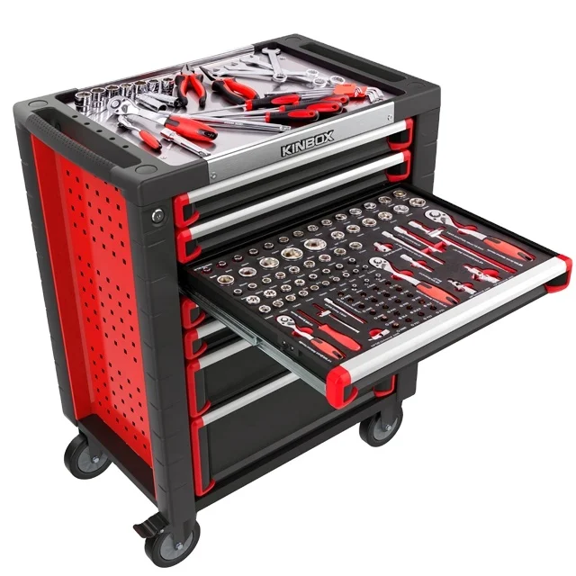 Ningbo Kinbox Tool Cabinet With 278pcs Hand Tools Set for Mechanic