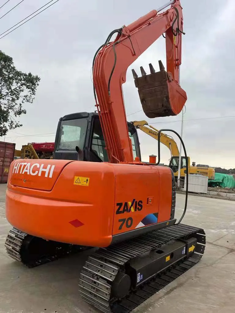 八海石 27kg First-Class Used 7 Ton Hitachi ZX70 Excavator Japan Origin