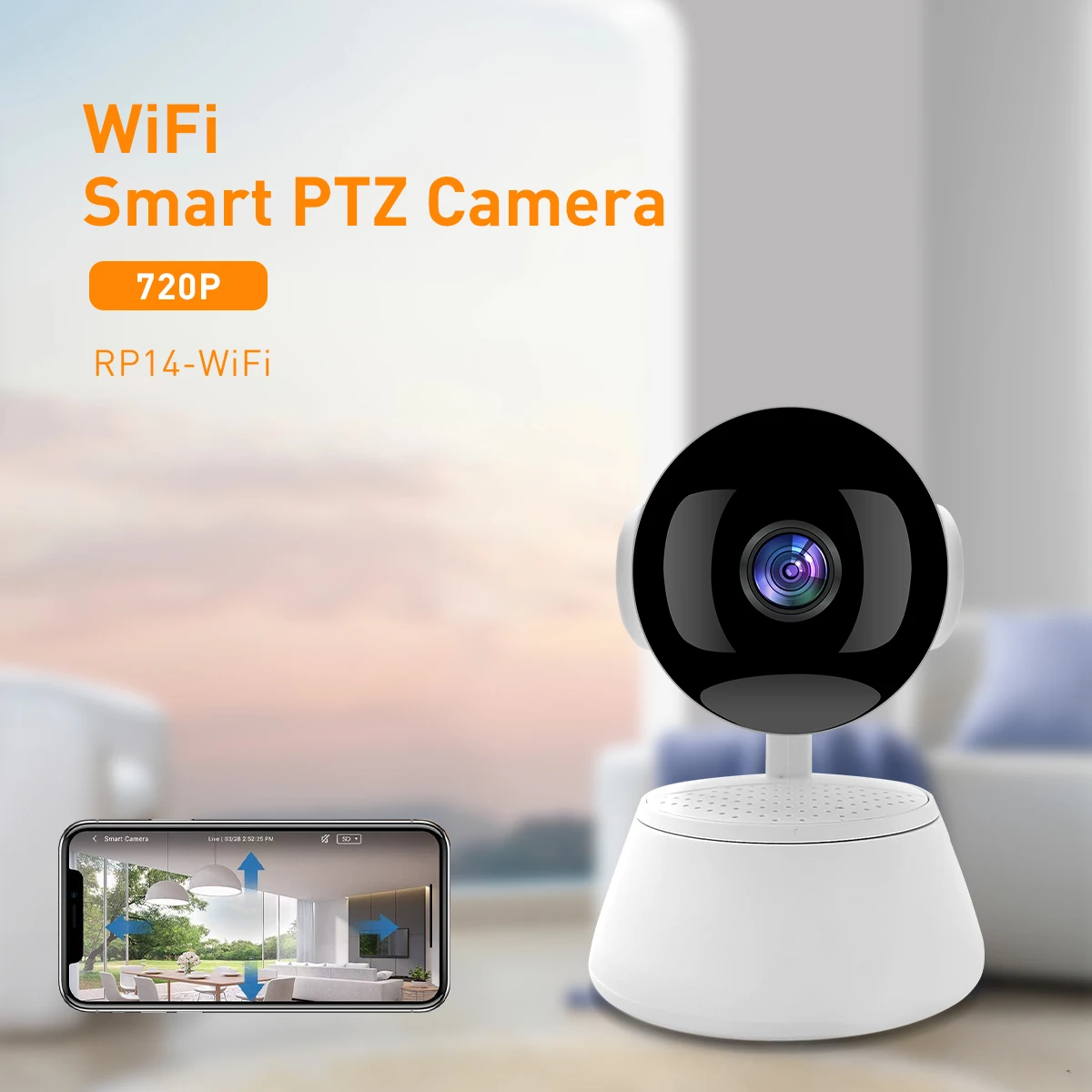 product v380 rp14 wifi 1mp indoor security camera hd ptz cctv with night vision alarm storage motion detection tf card  cloud data-55