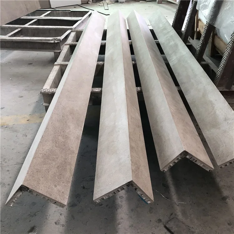 product china modern design composite aluminum honeycomb brown sandstone polished big slab floor tile hotel 1 year warranty wholesale-5