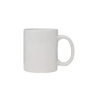 Best  selling  11oz  white  sublimation   mug   customizable  logo  pattern microwaveable  safe