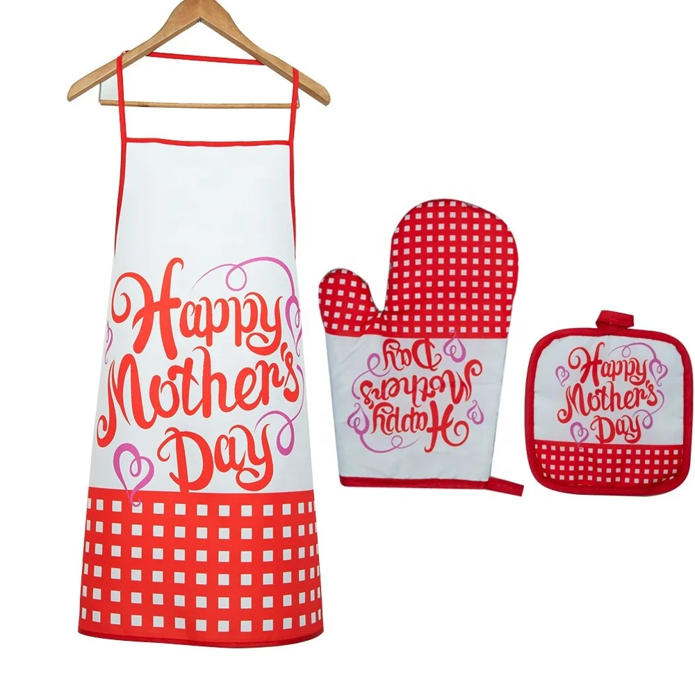Oven Mitts and Potholders with Oven Gloves for Kitchen, Cooking Gloves and  Cooking Apron - China Apron and Cook Apron price