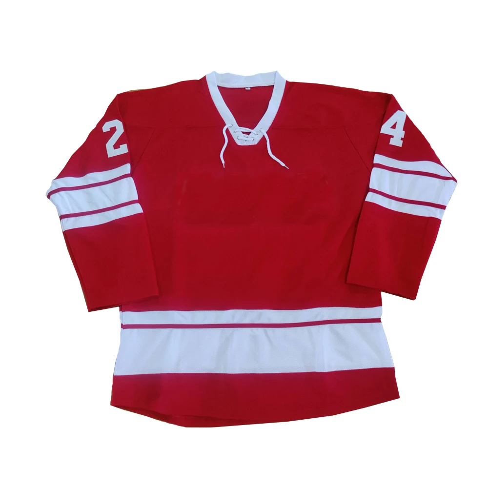 Source custom Tretiak CCP 24 Russia Red Ice Hockey Jersey 100% Stitched youth  Hockey Jersey S-3XL on m.