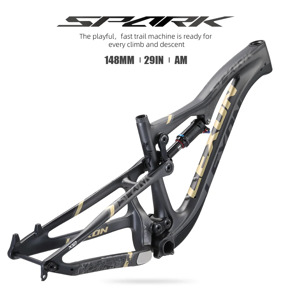 29er full suspension mountain bike frame