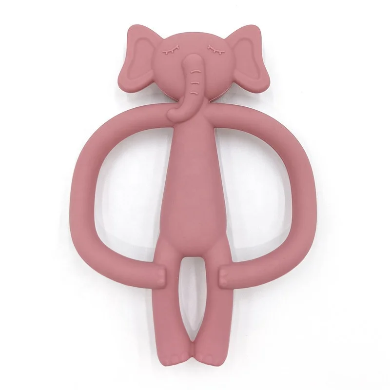 Бесплатный образец 2023, Разноцветные Детские грызунки в форме слона