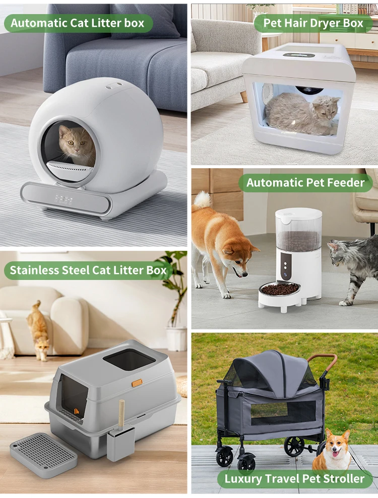 Pet Waste Disposal Automatic Electric 2024 Enclosed Large Toilet Smart ...