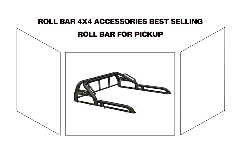 Car Roll Bar 4x4 Exterior Accessories For Ford Ranger Pickup Roll Bar
