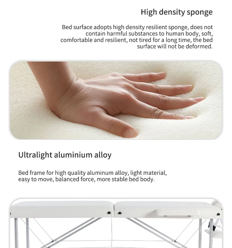Cheap Portable Salon Bed Beauty Salon Furniture Massage Table Clinic Eyelash Beds Facial Chair Salon Spa Beauty Bed