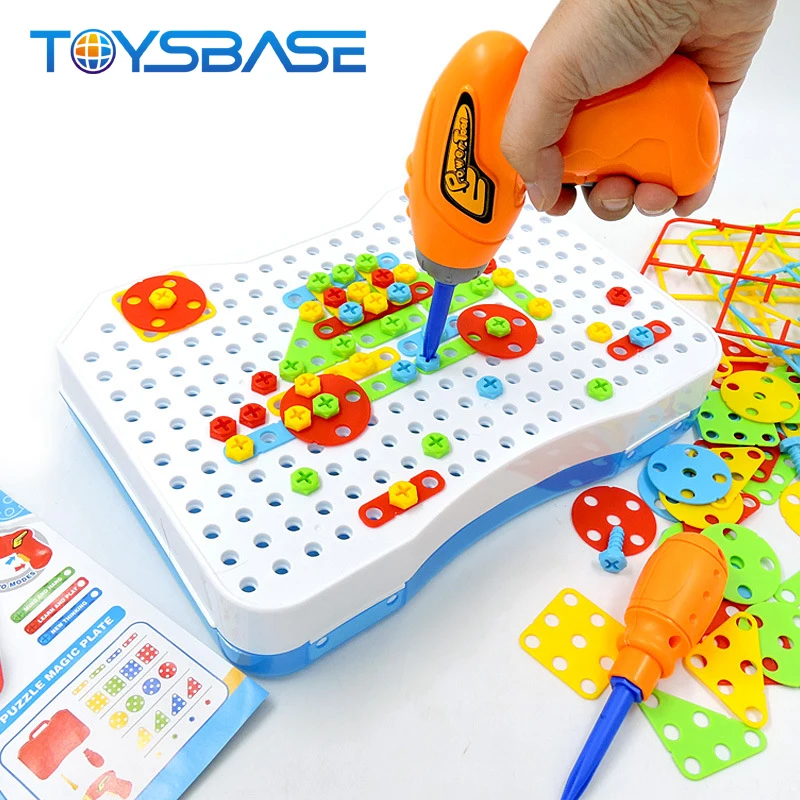 Обучающая креативная Волшебная панельная игрушка для детей, своими руками, кирпичная головоломка