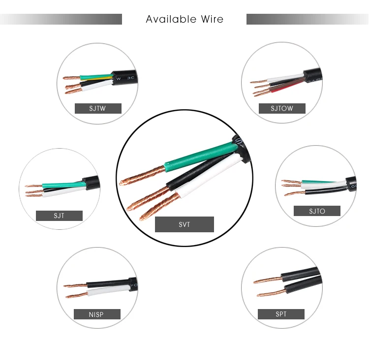 250v 10a Us 3-prong Male To Female Nema5-15p To Nema5-15r Cpu Pdu ...