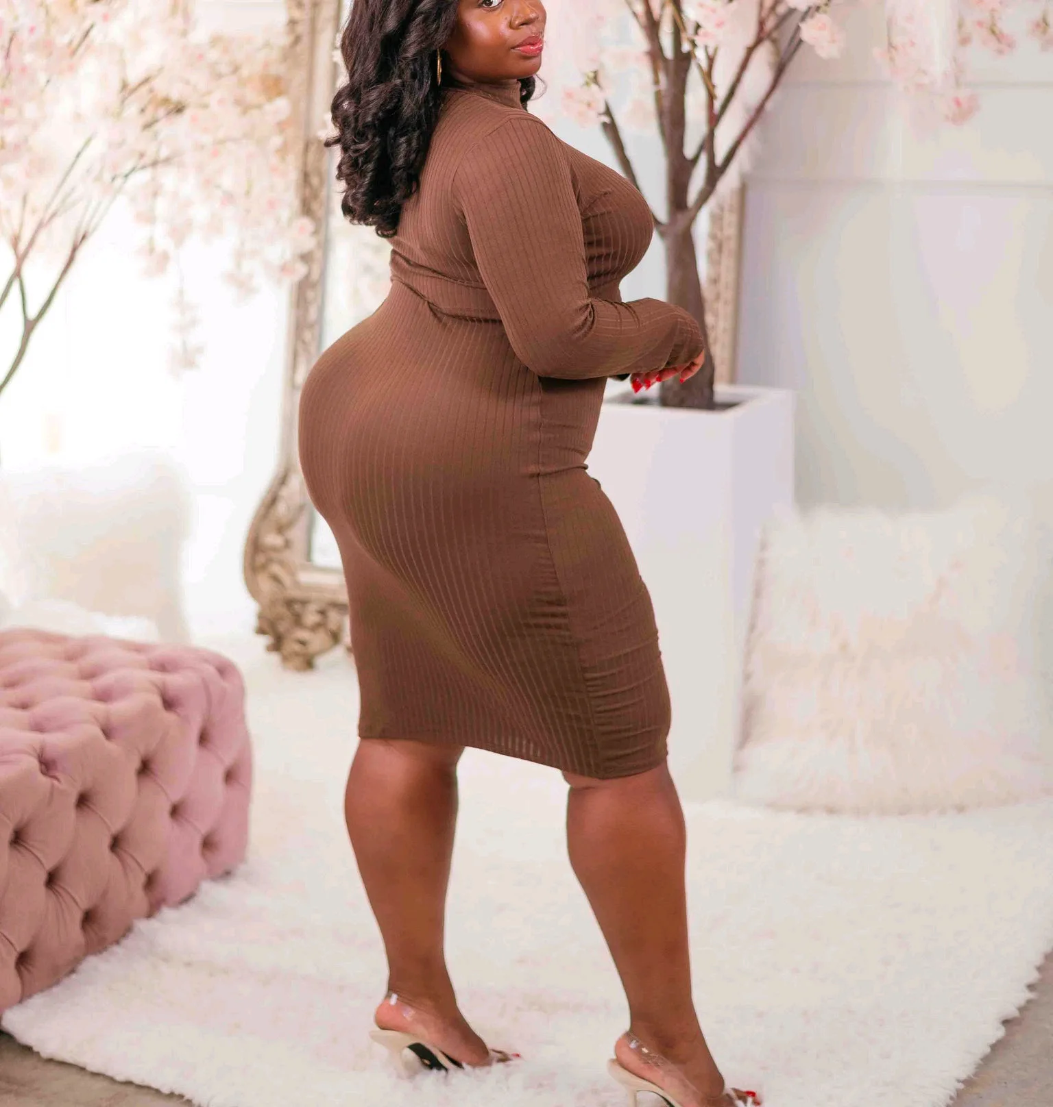 Full Size Long Sleeve Round Neck Top and Pants Set Plus Size 🇺🇸