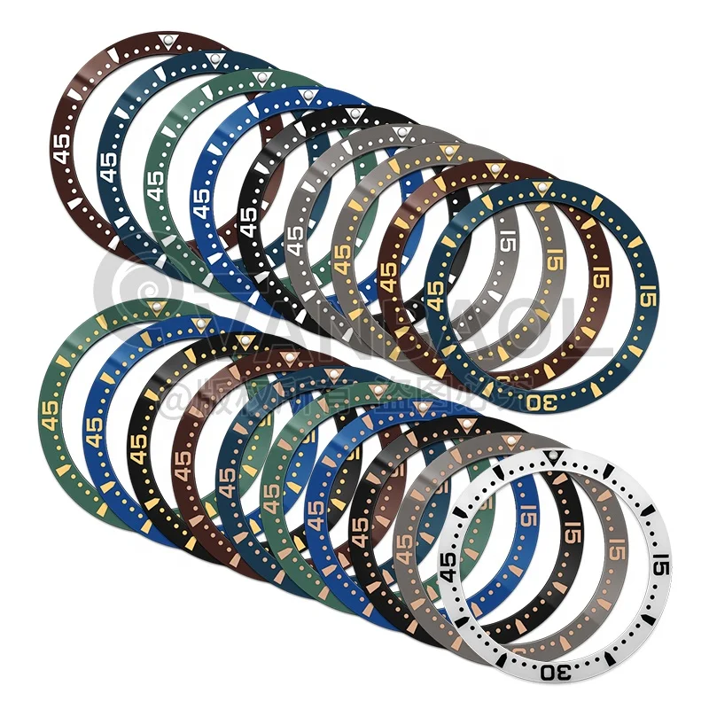 SHIVA出品 ORIGINAL INSERT BEZEL FOR VINTAGE SEIKO 5 SPORTS 6119-8120 6119